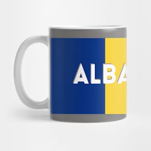 Alba Iulia City in Romanian Flag Mug